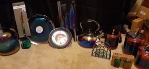 iridescent kitchen ware